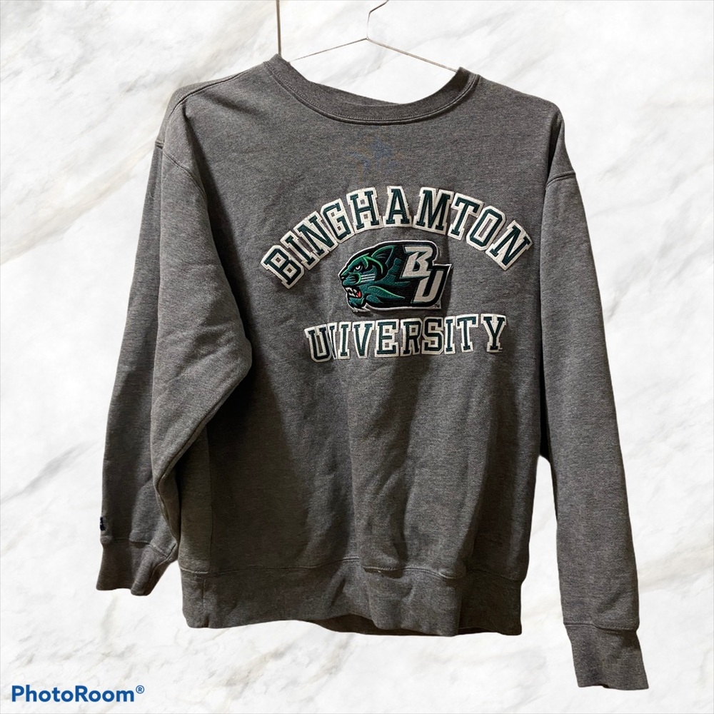Binghamton Embroidered School Spirit Sweatshirt